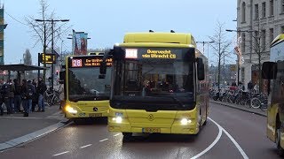 Elektrische bussen in Utrecht Ebusco en Optare [upl. by Clements]