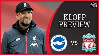 ‘Sadio Mane is a complete player’  Jurgen Klopp PreMatch Press Conference  Brighton vs Liverpool [upl. by Adnih503]