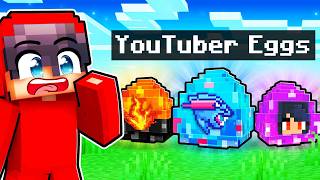 Cash Has YouTuber Eggs in Minecraft [upl. by Cosma]