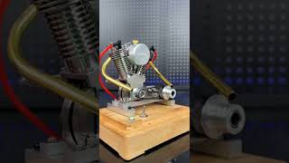 Harley Davidson V2 Gasoline Engine engine v2 diy harley harleydavidson [upl. by Pelletier738]