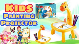 Projector Painting Toy Unboxing  Kids Drawing Practice Projector [upl. by Pfeffer924]