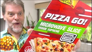 McCain Pizza Go Microwave Slice Review [upl. by Jacinda]