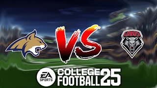 Week 0 EA CFB Sim  Montana State VS New Mexico [upl. by Assela889]