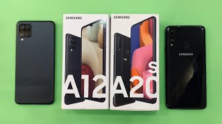 Samsung Galaxy A12 vs Samsung Galaxy A20s [upl. by Edya]