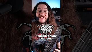 Darkthrone  Transilvanian Hunger guitar metal blackmetal [upl. by Kcaj706]