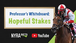 2024 Hopeful Stakes Preview  The Professors Whiteboard [upl. by Weldon]