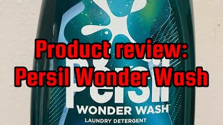 Product Review Persil Wonder Wash [upl. by Caresse]