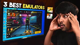 BEST 3 ANDROID EMULATOR FOR LAPTOP AND PC IN 2024 😱  Best Emulator For Free Fire Max [upl. by Kenny]