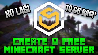 How to create a FREE Minecraft Server with AxentHost NO LAG 10 GB RAM [upl. by Letsirk]