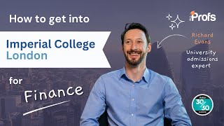 HOW TO GET INTO IMPERIAL FOR FINANCE  THE FLAGSHIP COURSE AND 4 RELATED COURSES [upl. by Atilek755]