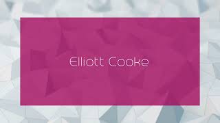 Elliott Cooke  appearance [upl. by Xel969]