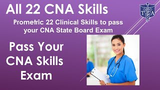 All 22 Skills on the CNA Clinical Exam CNA Training Classes in New York [upl. by Norehc547]