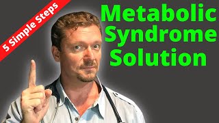 Metabolic Syndrome Solution Cause amp Cure of Syndrome X 2024 [upl. by Anaed]