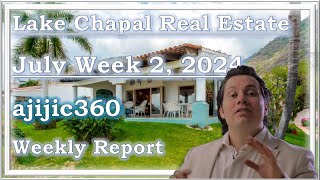 Lake Chapala Real Estate REPORT  JULY week 2 2024 [upl. by Tannen]