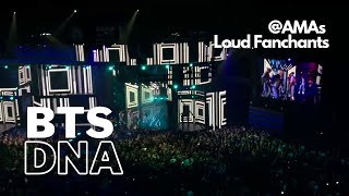 BTS  DNA 171119 Loud Fanchant AMAs [upl. by Emerson]