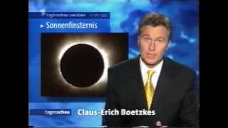 Tagesschau Sonnenfinsternis 1999 [upl. by Zebe]