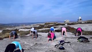 Ireland Yoga Retreat  Outdoor Yoga with Mary OToole [upl. by Pip]