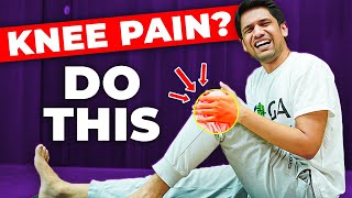 8 Amazing Exercises for KNEE PAIN RELIEF in Hindi  Saurabh Bothra Yoga [upl. by Eseyt]