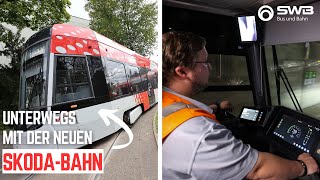 Fahrpersonal von SWB Bus und Bahn lernt neue SkodaBahn kennen  Stadtwerke Bonn [upl. by Neille]