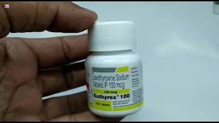 Euthyrox 100 mcg tablet  Levothyroxine Sodium Tablets Ip 100 mcg Uses  Euthyrox 100 mg Tablet Uses [upl. by Nodnek]