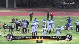 Final ONEFA Intermedia 2016 Pumas CU vs Auténticos Tigres UANL [upl. by Obellia]