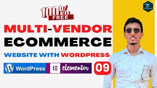 Free Multi Vendor eCommerce Website with WordPress Like Amazon  Freedom IT Institution [upl. by Corotto920]