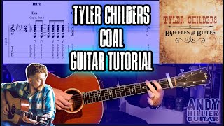 How to play Tyler Childers Coal Guitar Tutorial Lesson EASY [upl. by Shelburne]