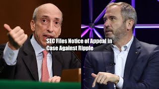 SEC Files Notice of Appeal in Case Against Ripple [upl. by Atik]