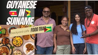 Guyanese in Suriname  food tasting [upl. by Kleon]