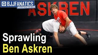 Wrestling Moves  Sprawl by Ben Askren [upl. by Arriek]