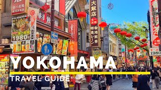 YOKOHAMA JAPAN Travel Guide  Happy Trip [upl. by Lydon]