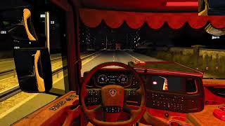 SCANIA S540 JET  MIZRAK 21 jet scania ets2 eurotrucksimulator2 [upl. by Barnet]