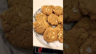 Eggless chocolate chip cookies recipe in the comment dessert eggless cookies afternoondelight [upl. by Sorac]