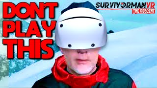 Survivorman VR is a Painful VR Experience  Les Stroud VR [upl. by Charlton]