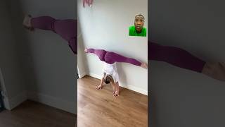 Wow 🤯 flexibility yoga youtubeshorts explore flexible split SUBSCRIBE 🙏 [upl. by Ahsoyek]