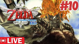 The Demon King Demise Finale  The Legend Of Zelda Skyward Sword HD PART 10 LIVE [upl. by Frentz]