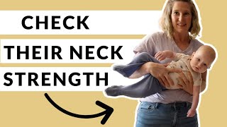 How to Check Neck Strength in Infants  Torticollis Explained [upl. by Gio124]