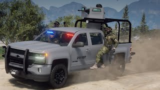 GTA 5 POLICIA  MARINA DE MEXICO  INVACION ALIENIGENA  TheAxelGamer [upl. by Ermanno188]