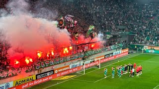 The Vienna Derby 2024 The one where it got out of control at the end Rapid V Austria Wien [upl. by Rosati]