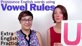 English Vowel Rules  Spelling and Pronunciation [upl. by Aicital704]