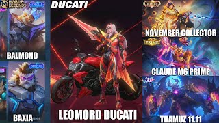 CLAUDE M6 PRIME ARLOTT COLLECTOR THAMUZ 1111 LEOMORD DUCATI PAQUITO FINAL MVP MARTIS STARLIGHT [upl. by Ahsilek]