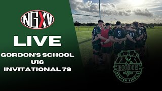 LIVE RUGBY GORDONS SCHOOL U16 INVITATIONAL 7s  SCHOOL 7s [upl. by Fenny]