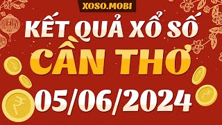 Xổ số Cần Thơ ngày 5 tháng 6  XSCT  SXCT  XSCTH  Xosocantho  Xổ số kiến thiết Cần Thơ hôm nay [upl. by Herold]