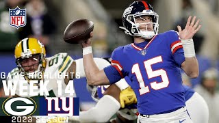 Green Bay Packers vs New York Giants  2023 Week 14 Game Highlights [upl. by Ocire206]