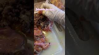 chef cooking salmon chefonthego foodpreparation cook cookcooking foodie chefing [upl. by Dalenna395]