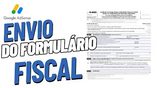 Preenchimento Do Formulário Fiscal Do Google Adsense 2024 [upl. by Aikaj]