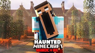 Surviving in a 100 Year Old Haunted Mansion in Hardcore Minecraft [upl. by Atinniuq555]