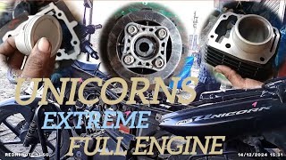 UNICORNS EXTREME HERO HONDA FULL ENHINE [upl. by Odnolor589]