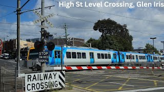 High Street Level Crossing Glen Iris [upl. by Kavanagh570]