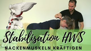 Stabilisation HWS  Kräftigung der Nackenmuskulatur [upl. by Yrbua]